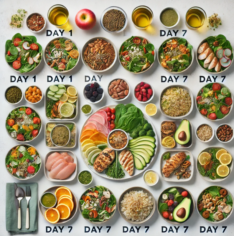 7 Day Diet Plan to Transform Your Body and Shed Stubborn Belly Fat