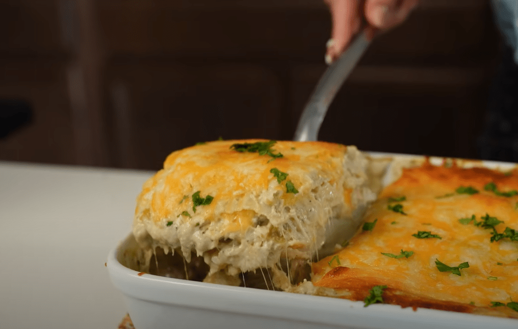 white chicken chili casserole