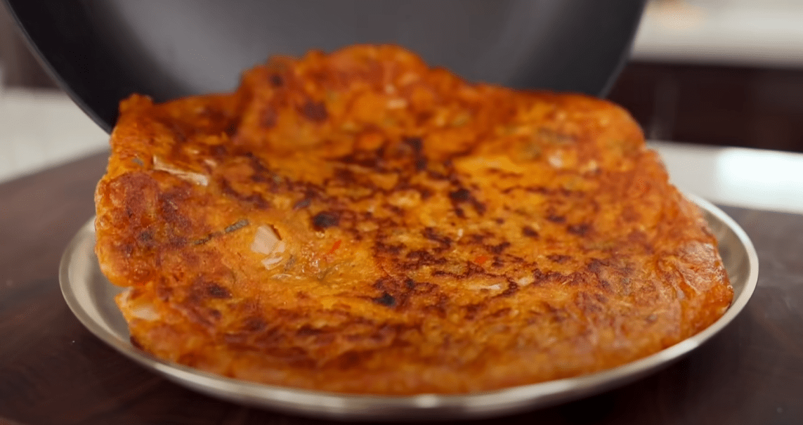 Kimchi pancake recipe