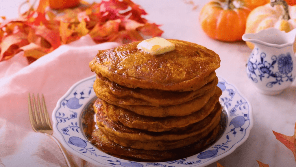 Pumpkin pancake recipe