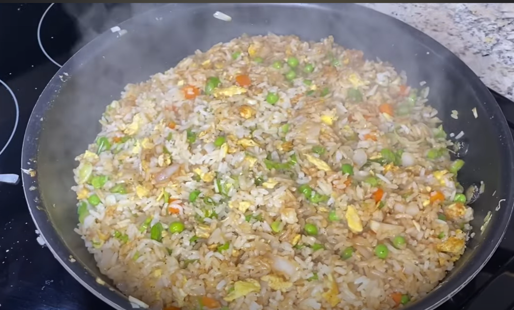 Hibachi style fried rice