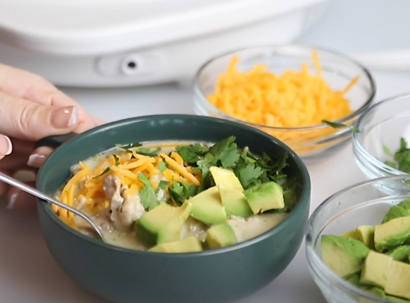 keto white chicken chili