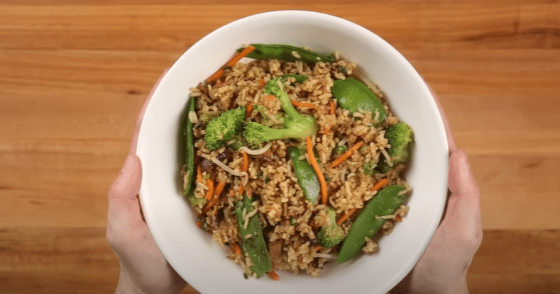 How do you make pork fried rice