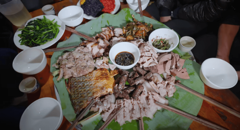 Unique WHOLE DUCK Barbecue!! 🇻🇳 Vietnamese Food in Rural Village, Ha Giang!!